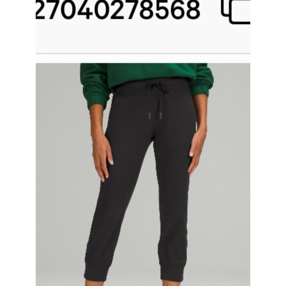 lululemon athletica Pants - lululemon athletica Black Drawstring Jogger Pants